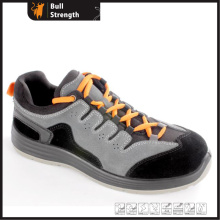 Suede Leather Low Cut Protective Shoe with PU/PU Outsole (SN5447)